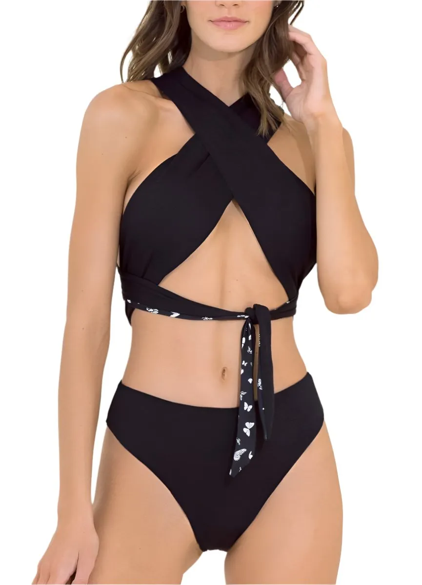 Maaji Black Tulip Radiant Trikini One Piece sold by Maaji product image thumbnail 5