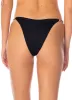 Maaji Midnight Ash Micro Midi Regular Rise Single Strap Bikini Bottom sold by Maaji
