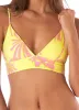 Maaji Dream Palm Holly Triangle Long Line Bikini Top sold by Maaji