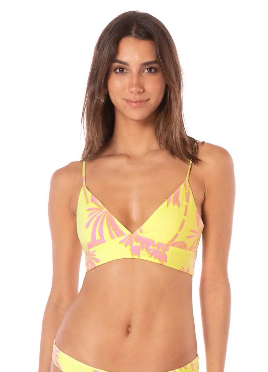Maaji Dream Palm Holly Triangle Long Line Bikini Top sold by Maaji product image thumbnail 3