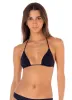 Maaji Blue Deep Balmy Sliding Triangle Bikini Top sold by Maaji