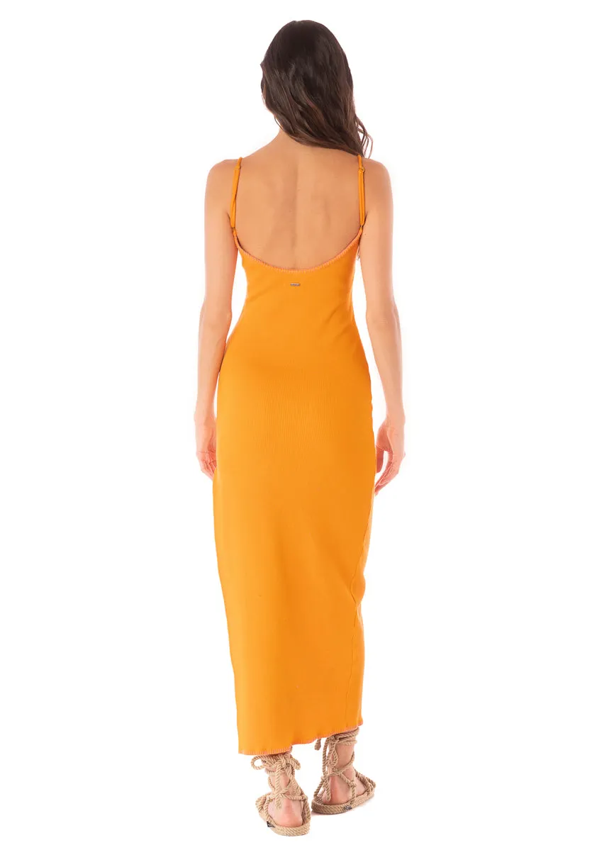 Maaji Neon Orange Lucca Long Dress sold by Maaji product image thumbnail 2