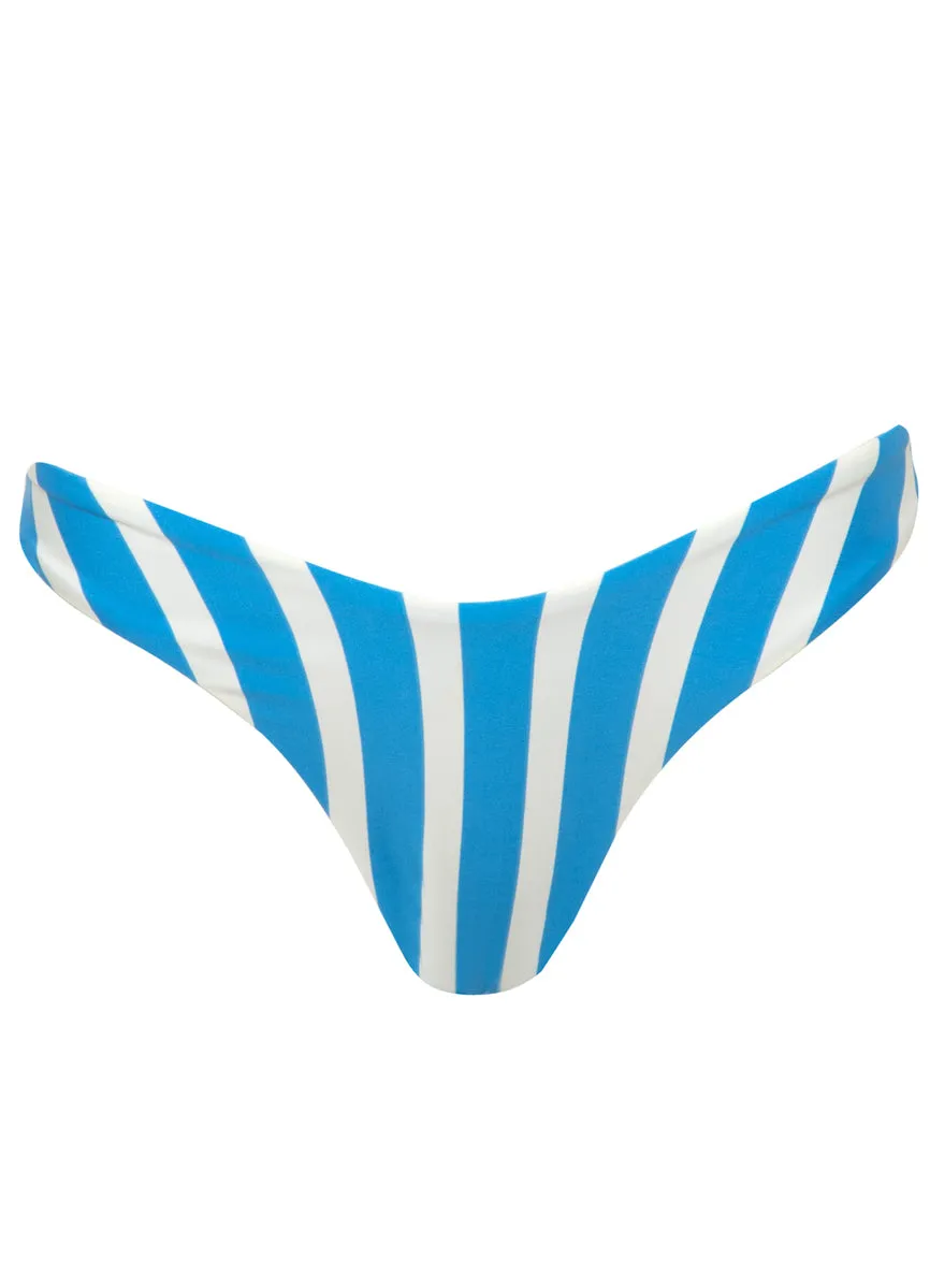 Maaji Azure Stripes Splendour Regular Rise Thin Side Bikini Bottom sold by Maaji product image thumbnail 5