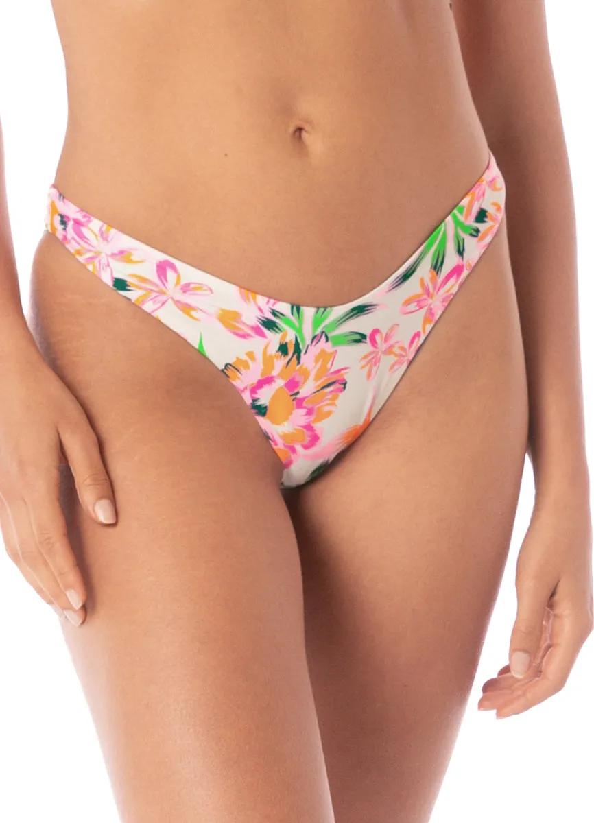 Maaji Bubbly Blossom Splendour Regular Rise Thin Side Bikini Bottom sold by Maaji product image thumbnail 3