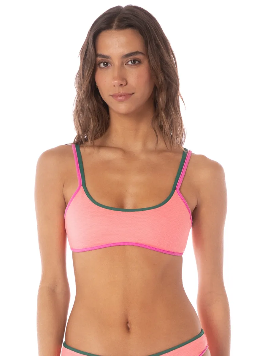 Maaji Strawberry Breeze Islay Sporty Bralette Bikini Top sold by Maaji product image thumbnail 3