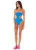 Maaji Ocean Blue Maui Cut Out One Piece sold by Maaji