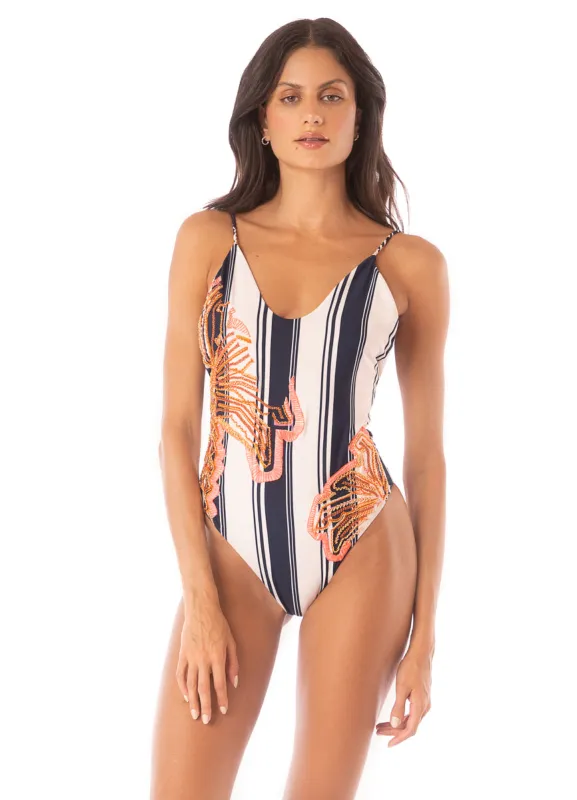 Maaji Boho Stripes Typical Classic One Piece sold by Maaji