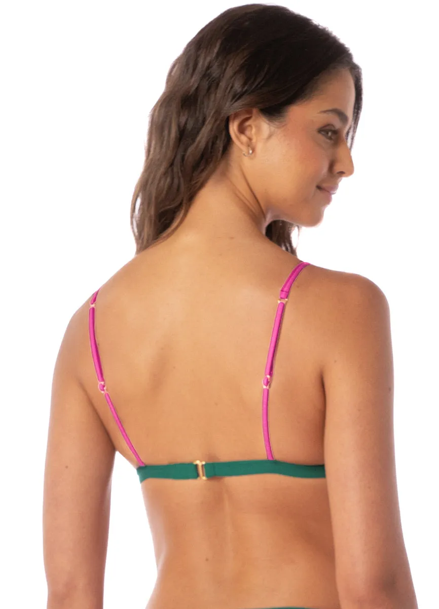 Maaji Strawberry Breeze Genuine Fixed Triangle Bikini Top sold by Maaji product image thumbnail 4
