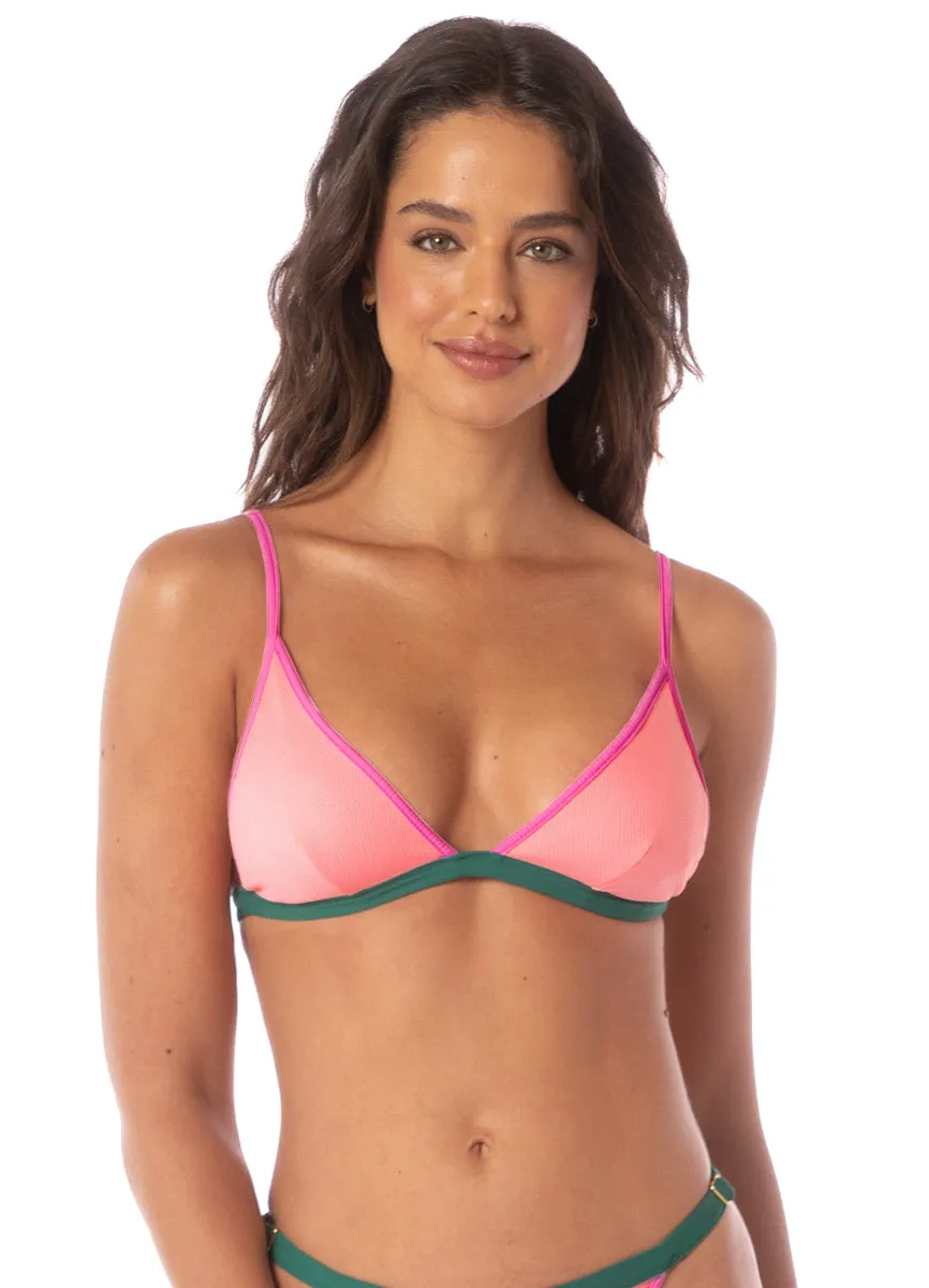 Maaji Strawberry Breeze Genuine Fixed Triangle Bikini Top sold by Maaji product image thumbnail 3