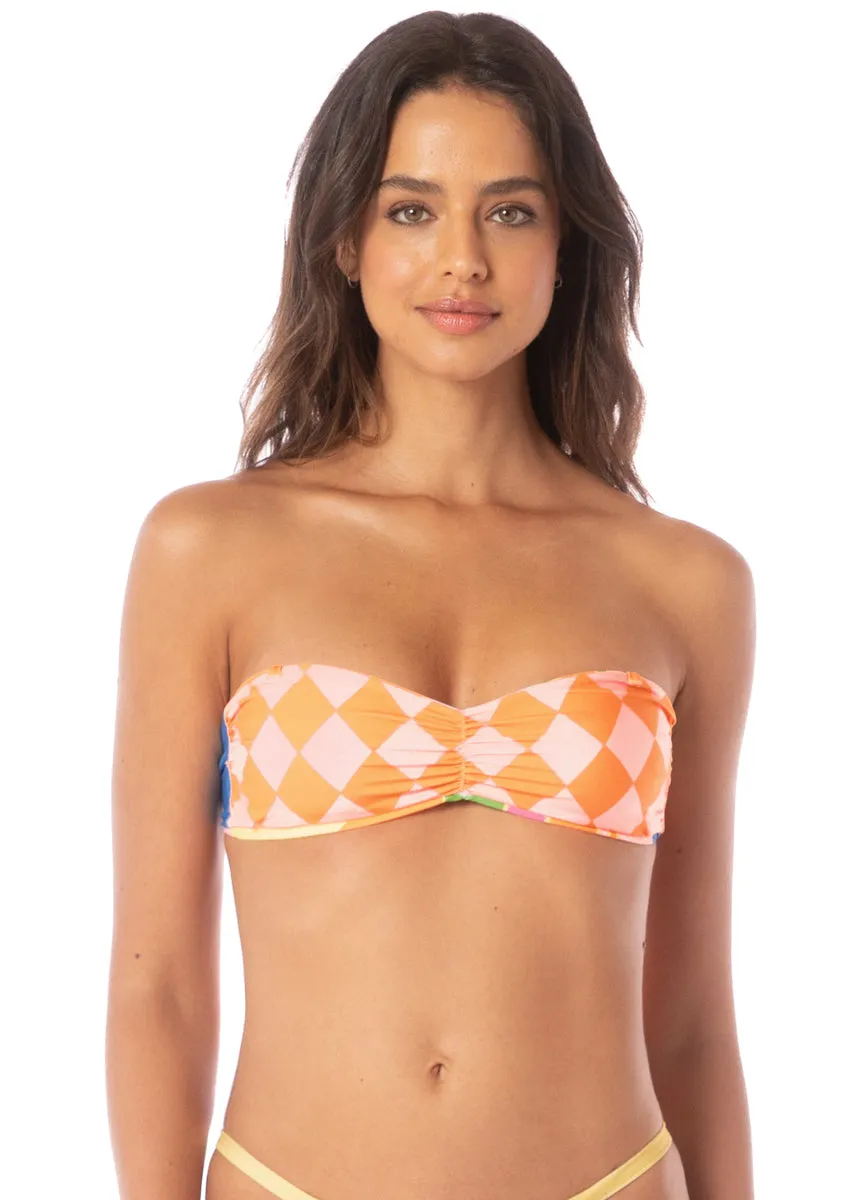 Maaji Sunrise Spritz Famed Strapless Bandeau Bikini Top sold by Maaji product image thumbnail 2