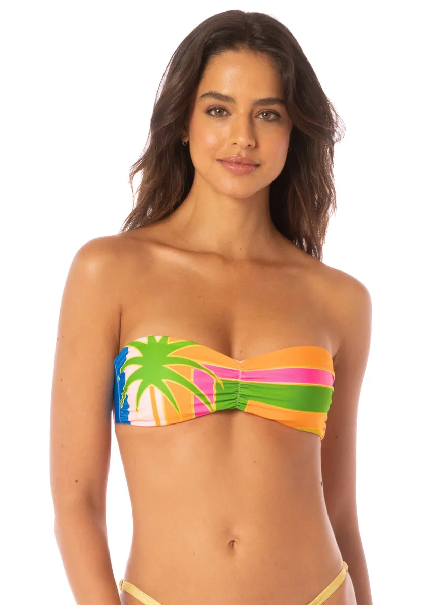 Maaji Sunrise Spritz Famed Strapless Bandeau Bikini Top sold by Maaji product image thumbnail 3