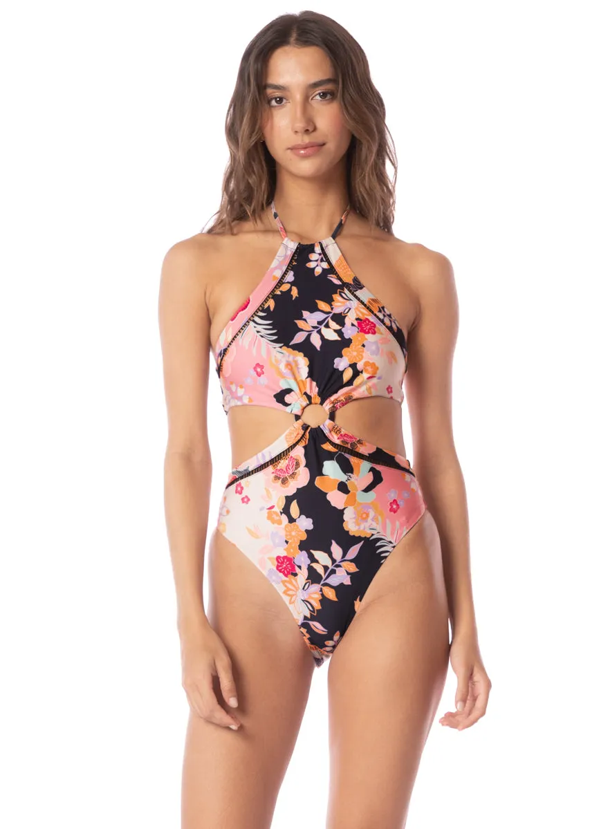Maaji Blushing Flourish Seaside Cut Out One Piece sold by Maaji