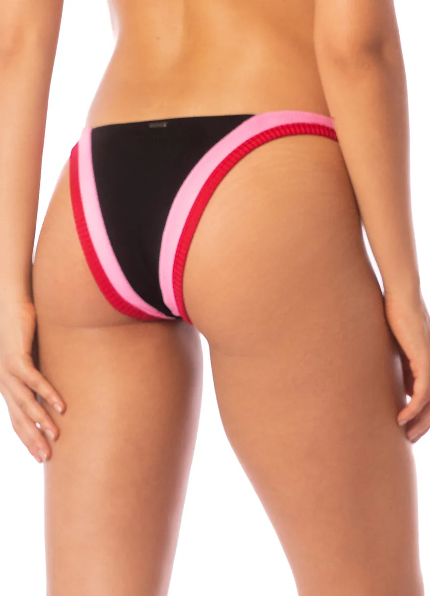 Maaji Midnight Shadow Trinity Regular Rise V Front Bikini Bottom sold by Maaji product image thumbnail 4