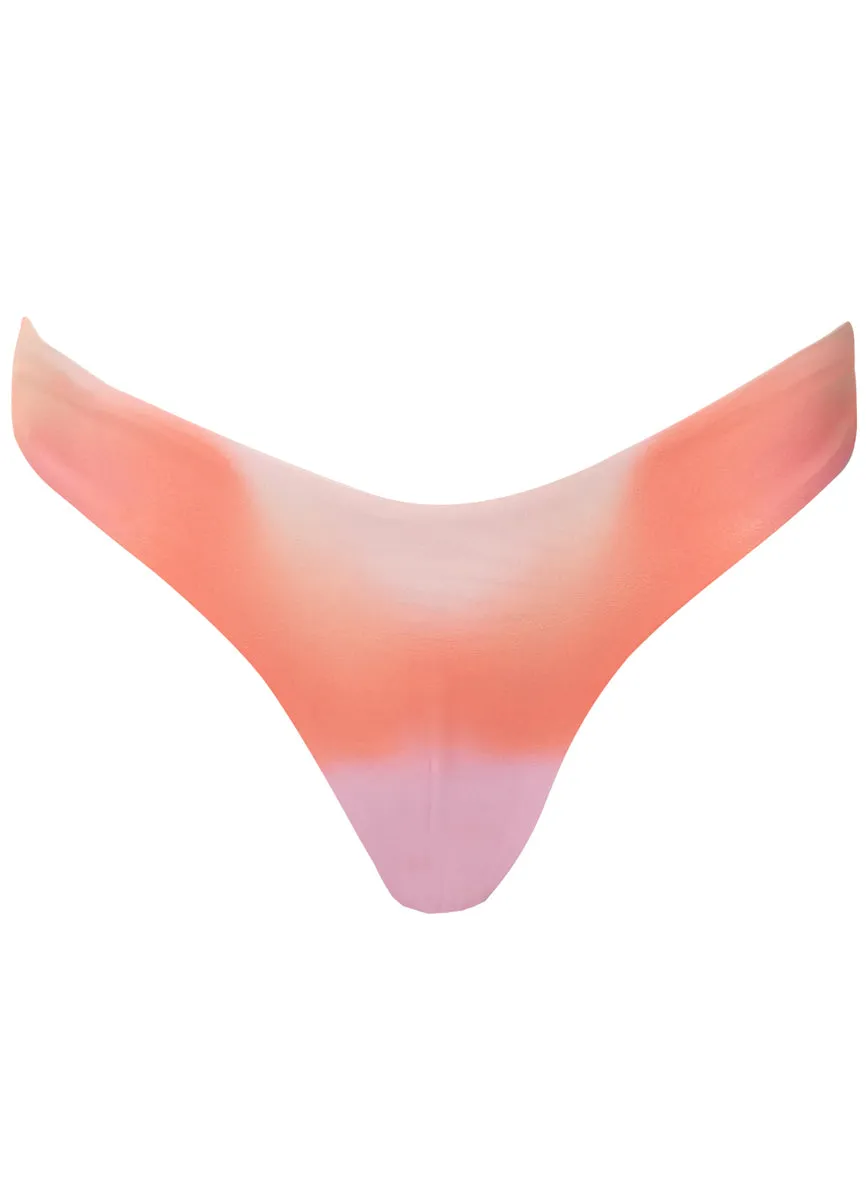 Maaji Pink Swirl Splendour Regular Rise Thin Side Bikini Bottom sold by Maaji product image thumbnail 5