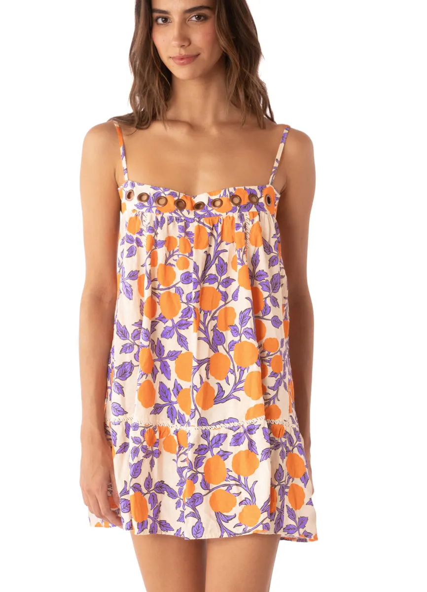 Maaji Western Orange Flower Guilia Short Dress sold by Maaji product image thumbnail 3