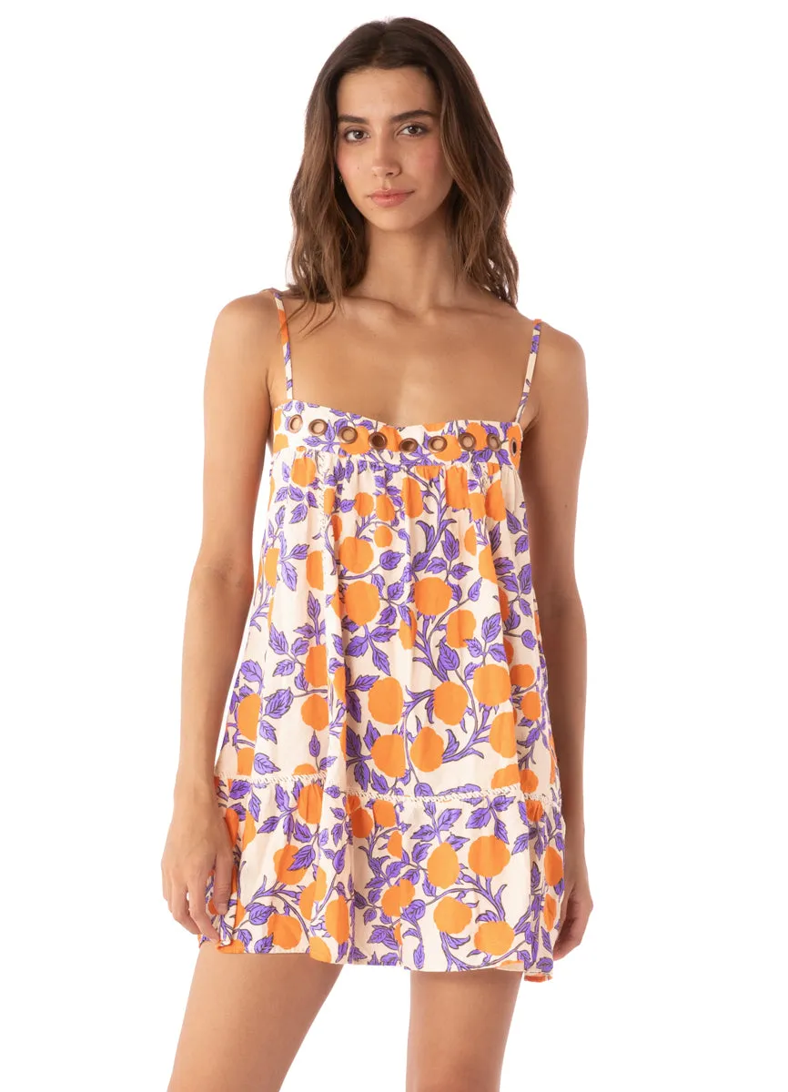 Maaji Western Orange Flower Guilia Short Dress sold by Maaji product image thumbnail 4