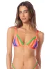 Maaji Striped Mule Rewind Fixed Triangle Bikini Top sold by Maaji