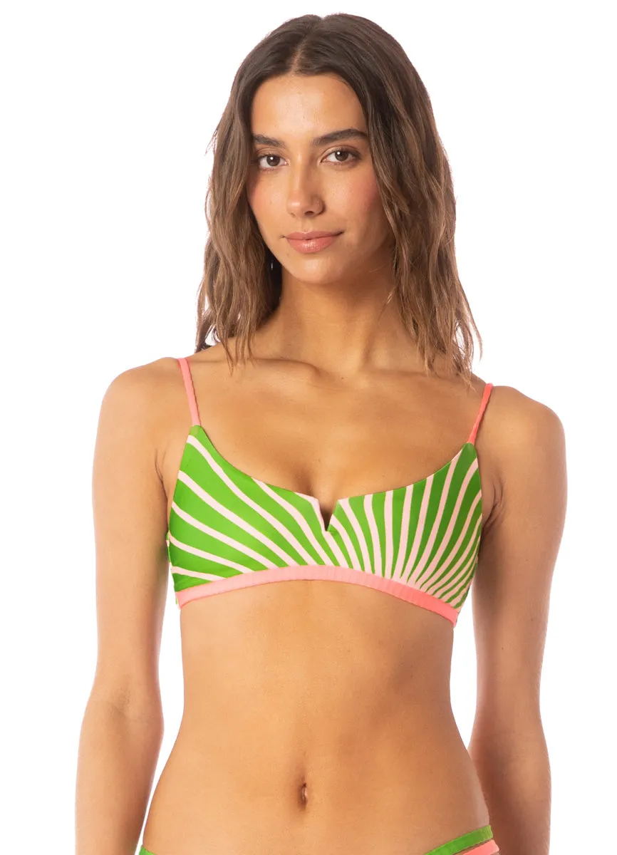 Maaji Sunrise Colada Victor V Wire Bralette Bikini Top sold by Maaji product image thumbnail 3