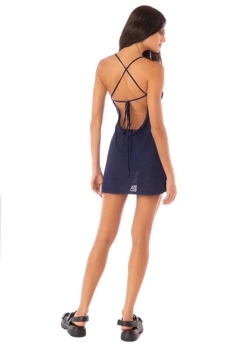 Maaji Midnight Blue Anika Short Dress sold by Maaji product image thumbnail 5