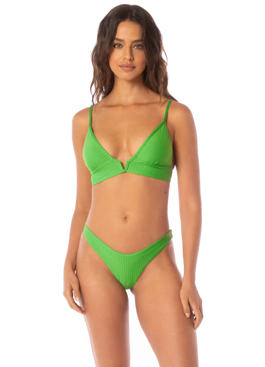 Maaji Mojito Green Splendour Regular Rise Thin Side Bikini Bottom sold by Maaji product image thumbnail 5