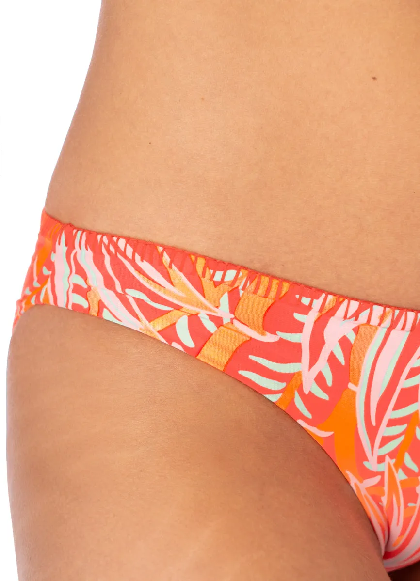 Maaji Coral Foliage Flirt Low Rise Thin Side Bikini Bottom sold by Maaji product image thumbnail 2