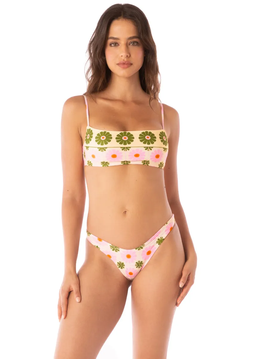 Maaji Pastel Flourish Splendour Regular Rise Thin Side Bikini Bottom sold by Maaji product image thumbnail 2