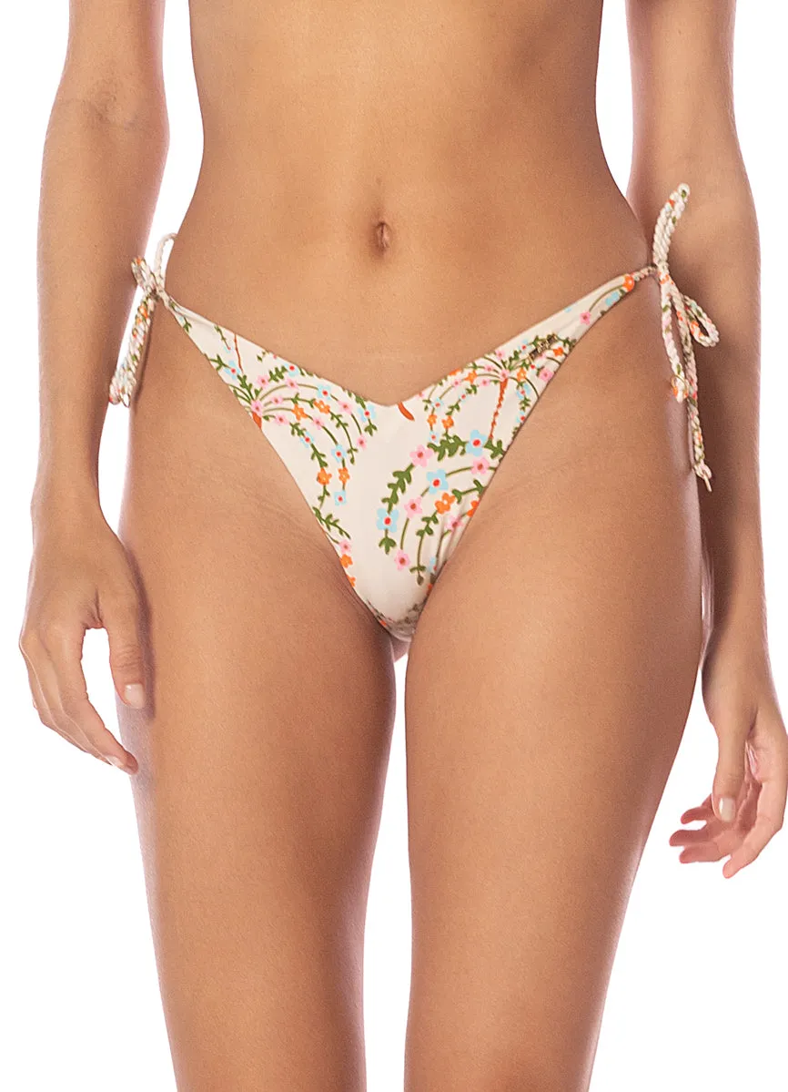 Maaji Sandstone Tropics Sunshine Regular Rise Tie Side Bikini Bottom sold by Maaji product image thumbnail 3