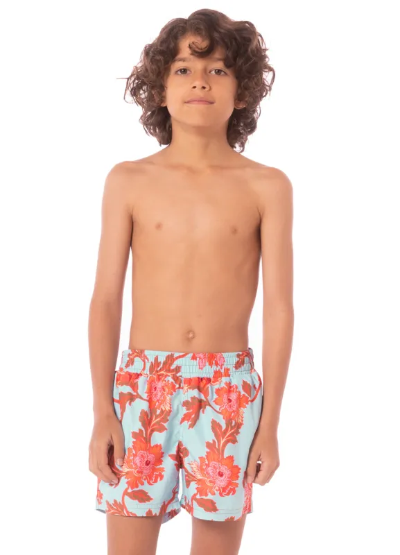 Maaji Floral Sky Little Sailor Boys Trunks sold by Maaji