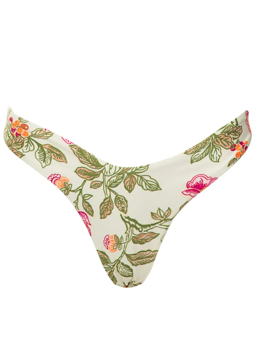 Maaji Retro Bloom Splendid Regular Rise Thin Side Bikini Bottom sold by Maaji product image thumbnail 5