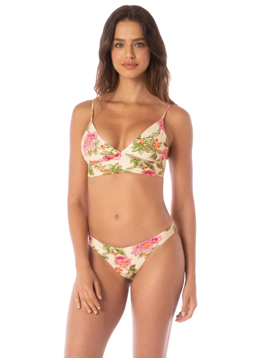 Maaji Retro Bloom Sublimity Regular Rise Classic Bikini Bottom sold by Maaji product image thumbnail 2