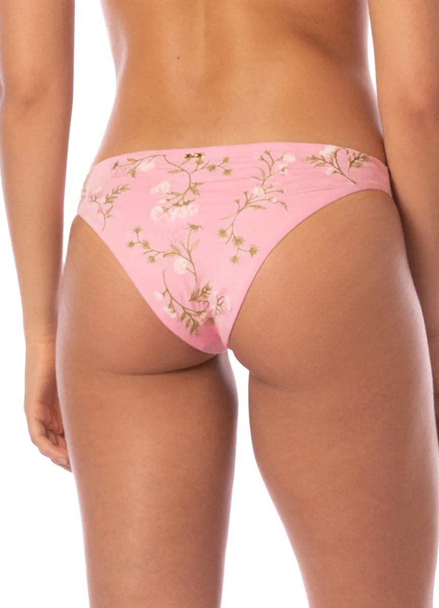 Maaji Light Garden Flirt Low Rise Thin Side Bikini Bottom sold by Maaji product image thumbnail 4
