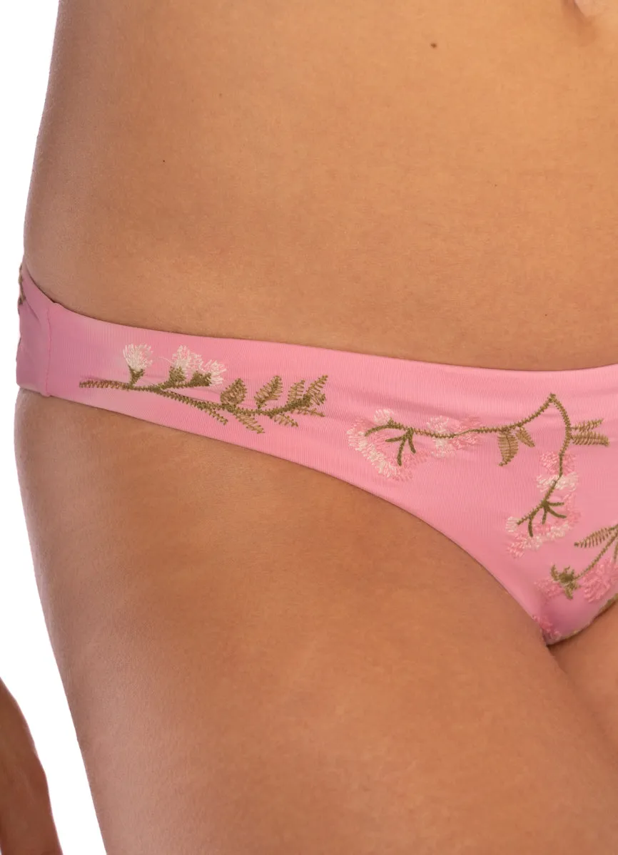 Maaji Light Garden Flirt Low Rise Thin Side Bikini Bottom sold by Maaji product image thumbnail 2