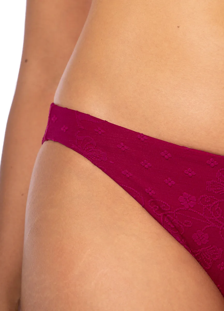 Maaji Bom Bom Pink Sublimity Regular Rise Classic Bikini Bottom sold by Maaji product image thumbnail 2