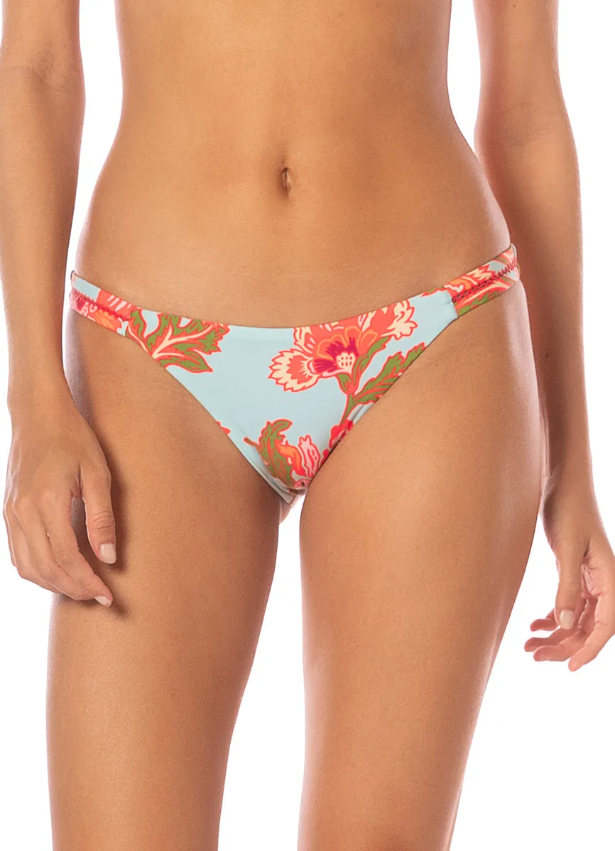 Maaji Floral Sky Quinn Low Rise Thin Side Bikini Bottom sold by Maaji product image thumbnail 3