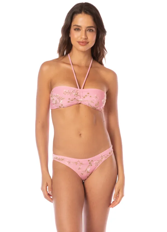 Maaji Light Garden Vivienne Strapless Bandeau Bikini Top sold by Maaji