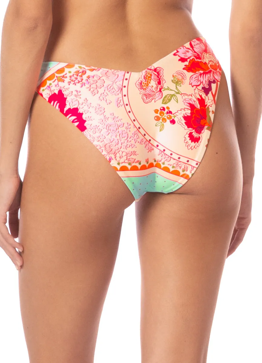 Maaji Floral Groove Valerya Regular Rise Double V Bikini Bottom sold by Maaji product image thumbnail 4