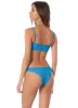 Maaji Blue Lagoon Highlight Sporty Bralette Bikini Top sold by Maaji