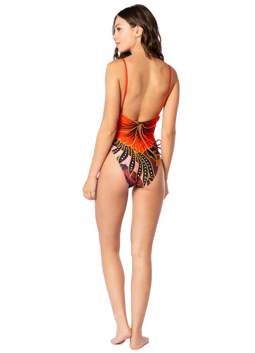 Maaji Pink Hibiscus Lyla Classic One Piece sold by Maaji product image thumbnail 2