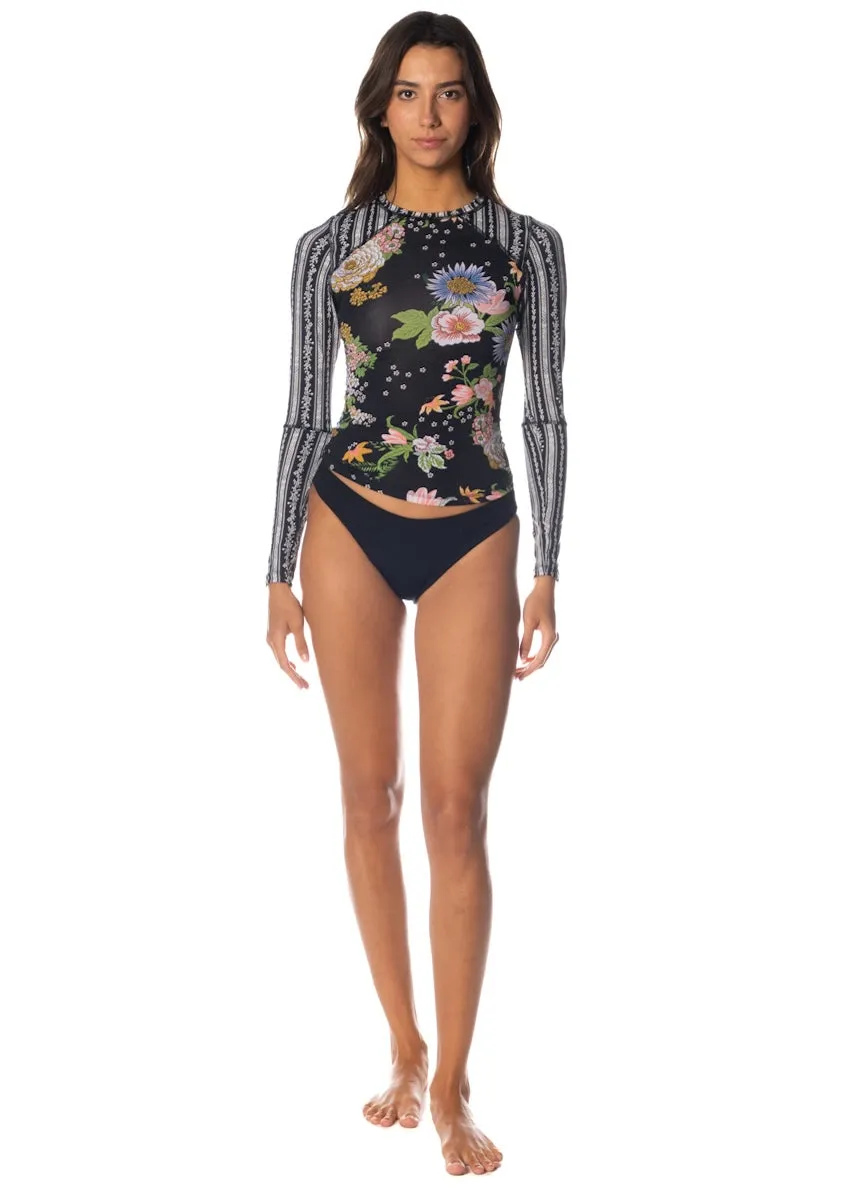 Maaji Black Bouquet Diver Diver Rashguard sold by Maaji product image thumbnail 3