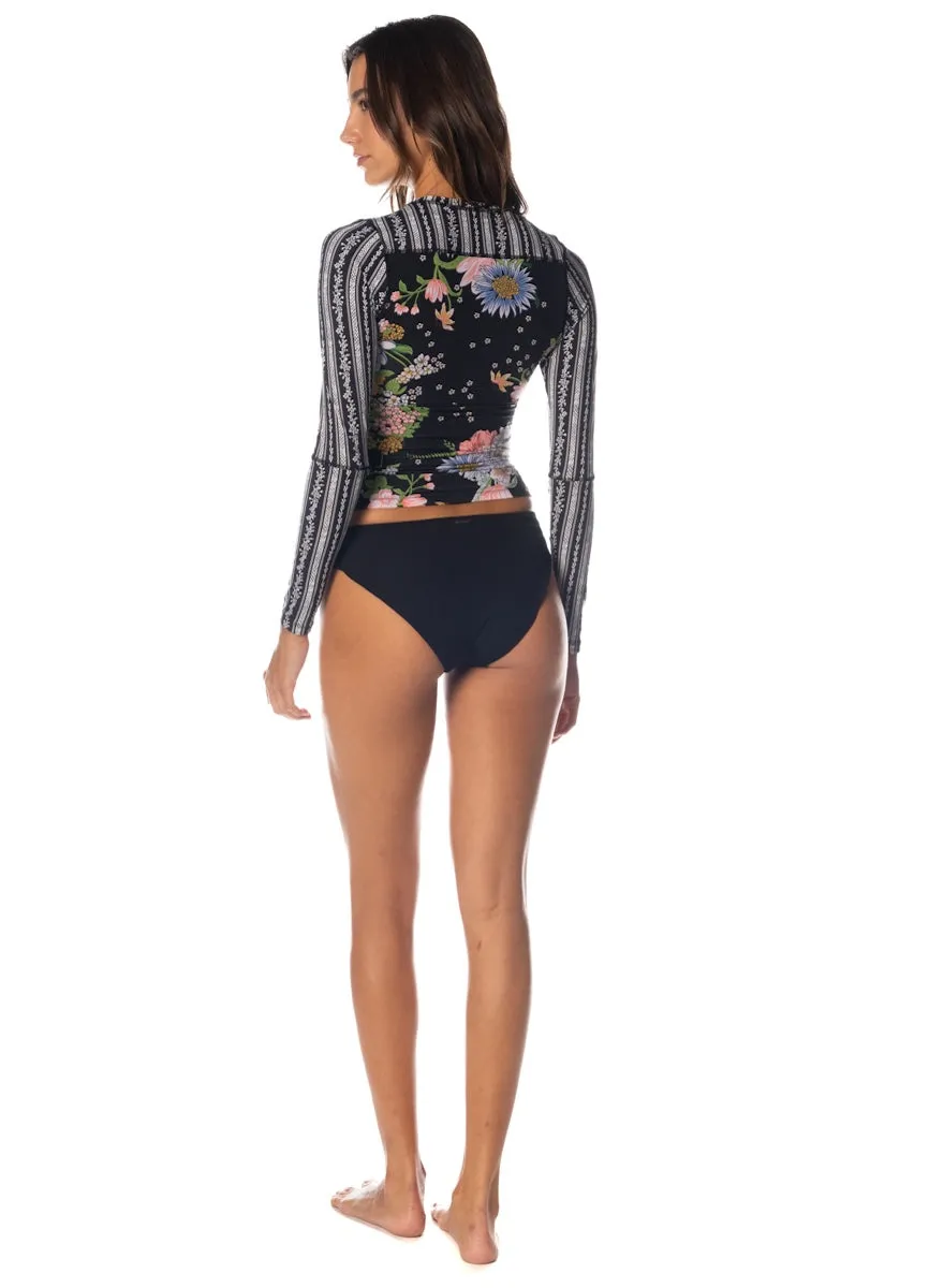 Maaji Black Bouquet Diver Diver Rashguard sold by Maaji product image thumbnail 2