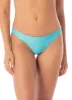 Maaji Sea Blue Iconic Regular Rise Thin Side Bikini Bottom sold by Maaji