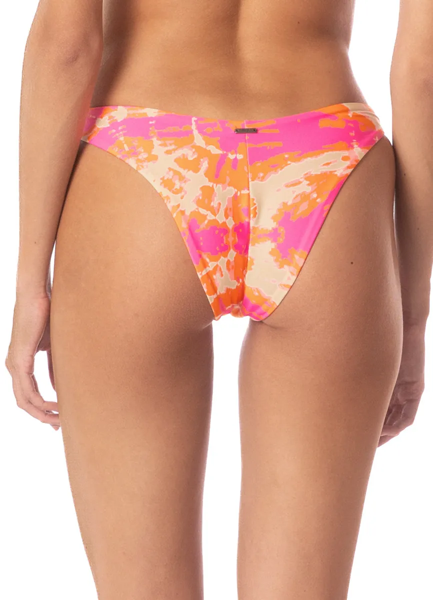 Maaji Flamingo Swirl Splendid Regular Rise Thin Side Bikini Bottom sold by Maaji product image thumbnail 4