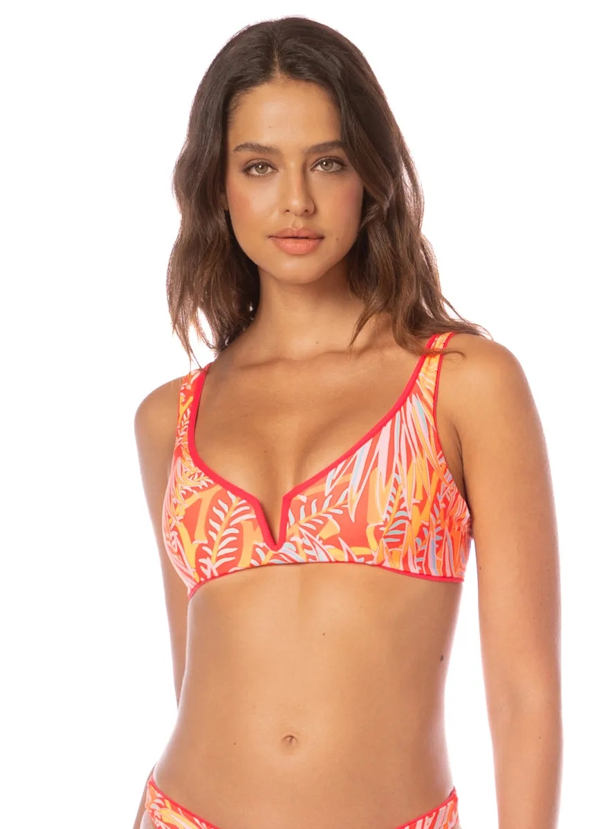 Maaji Coral Crush Victoria V Wire Bralette Bikini Top sold by Maaji product image thumbnail 3
