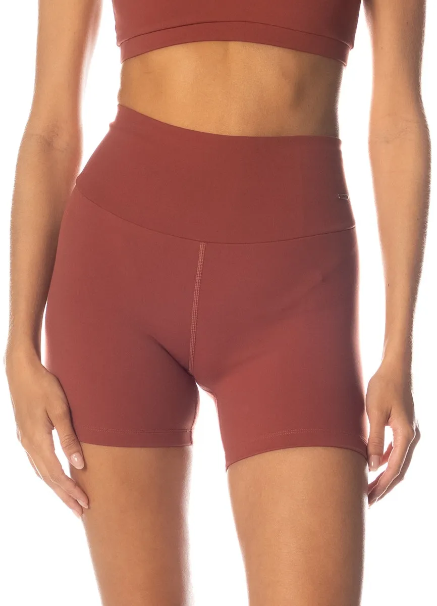 Maaji Floriated Blaze Blooming Heart High Rise Biker Short sold by Maaji product image thumbnail 5