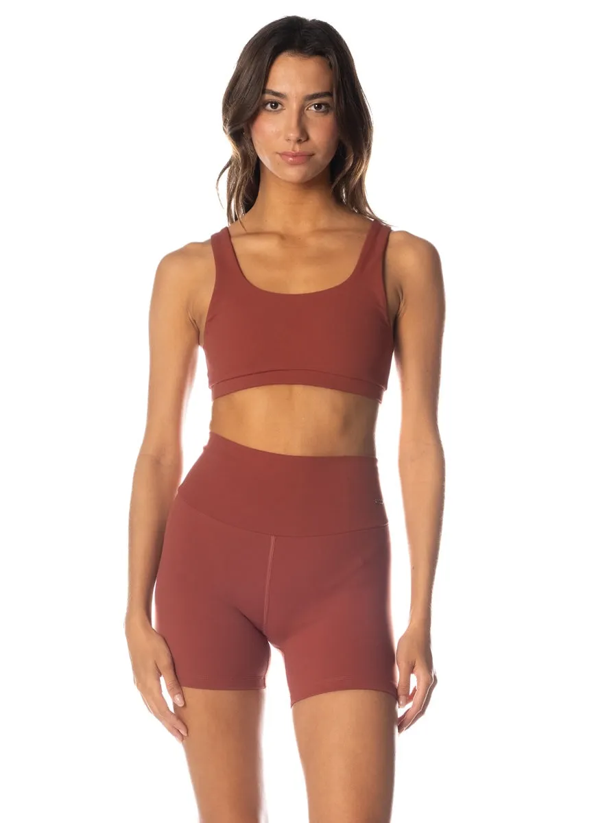 Maaji Floriated Blaze Blooming Heart High Rise Biker Short sold by Maaji product image thumbnail 4