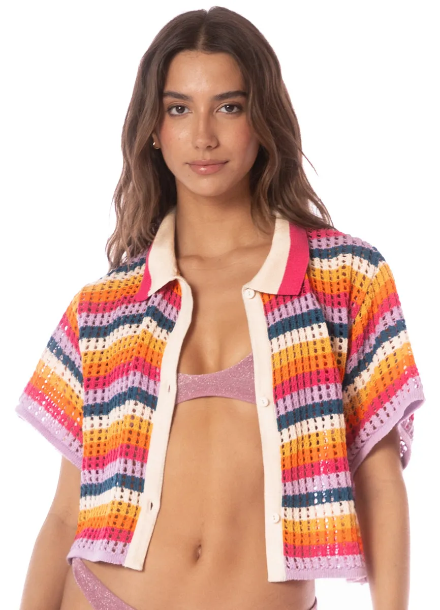Maaji Pink Prism Lyne Shirt sold by Maaji product image thumbnail 4