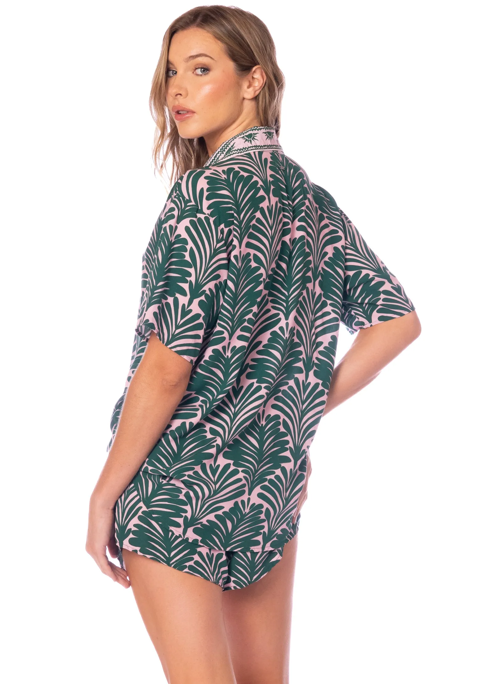 Maaji Damasc Print Slumbers Short Sleeve Short Set sold by Maaji product image thumbnail 4