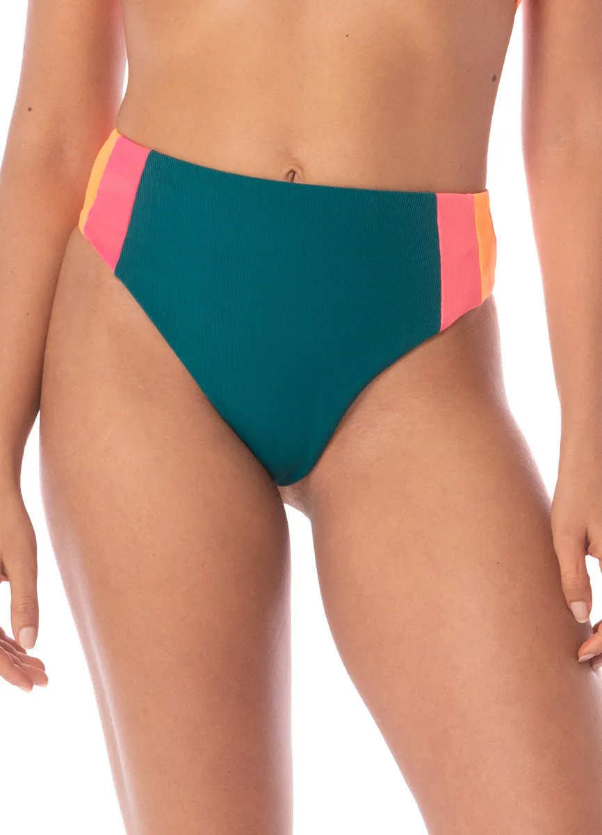 Maaji Verdant Breeze Wanderer High Rise Classic Bikini Bottom sold by Maaji product image thumbnail 3