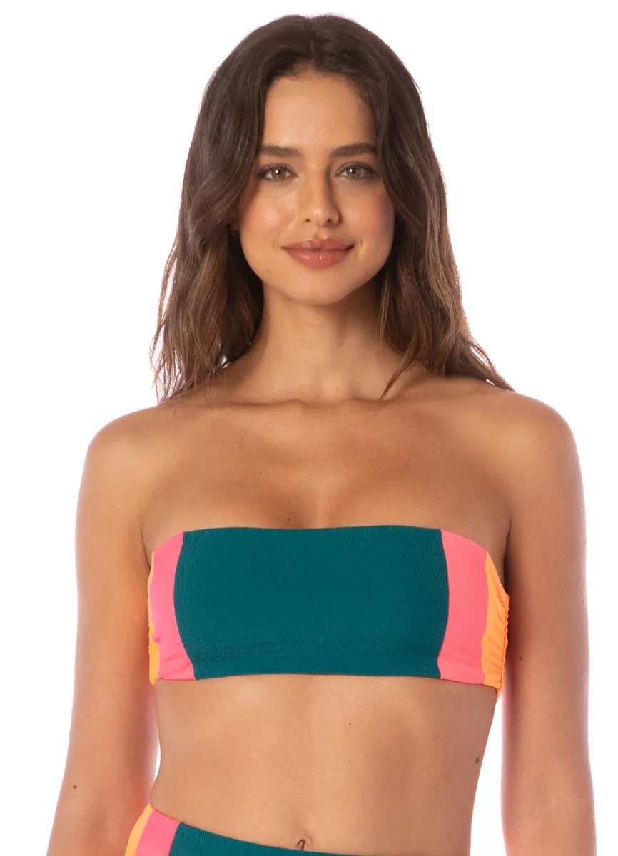 Maaji Verdant Breeze Nomad Strapless Bandeau Bikini Top sold by Maaji product image thumbnail 3