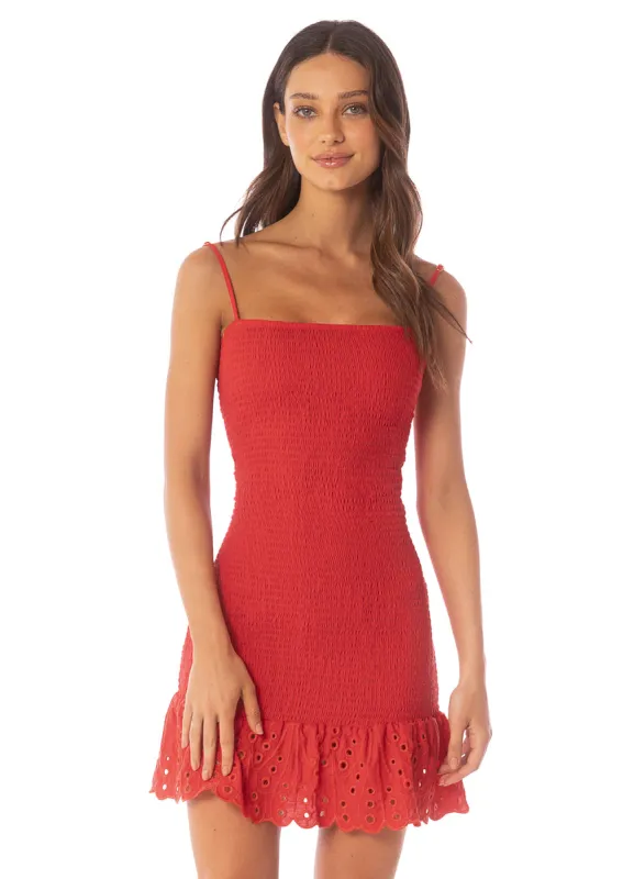 Maaji Scarlet Flex Zephyra  Short Dress sold by Maaji